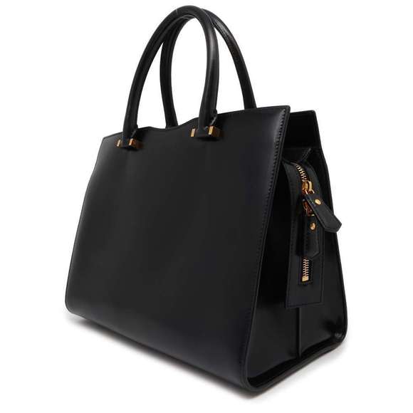 Saint Laurent Bag Shoulder Black Uptown Yves  2way PARIS - Picture 1 of 16